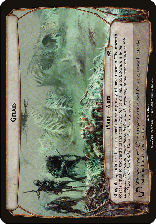 Grixis (Planechase Anthology) (OVER-) - Planechase Anthology Planes