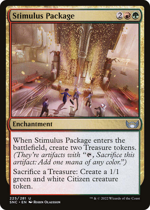 Stimulus Package (SNC-225) - Streets of New Capenna Foil