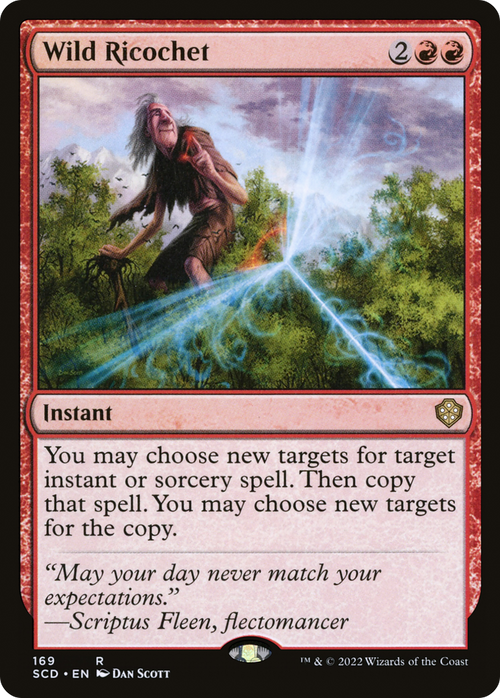 Wild Ricochet (SCD-169) - Starter Commander Decks