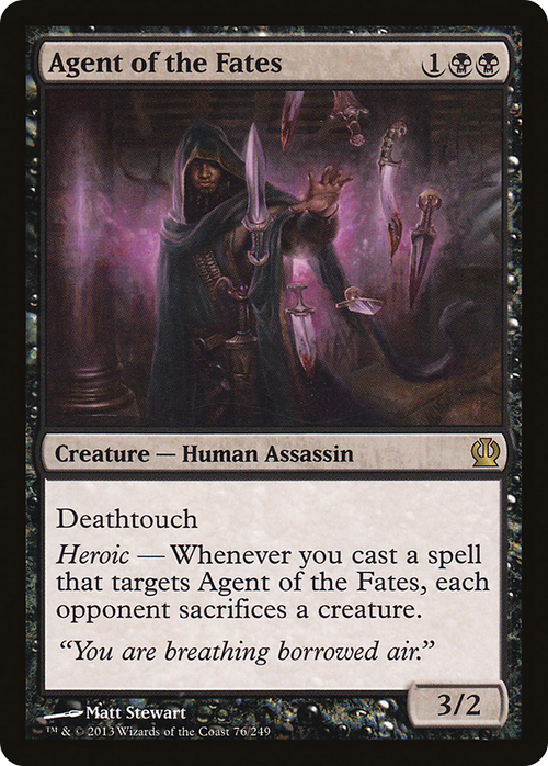 Agent of the Fates (THS-076) - Theros Foil