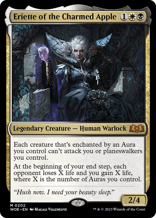 Eriette of the Charmed Apple (WOE-202) - Wilds of Eldraine Foil