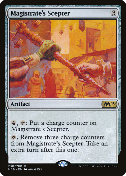 Magistrate's Scepter (M19-238) - Core Set 2019 Foil