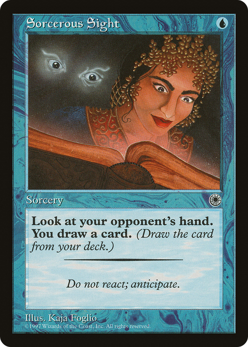 Sorcerous Sight (POR-) - Portal