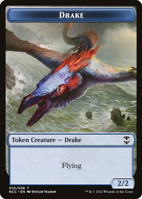 Drake (TNCC-010) - New Capenna Commander Tokens