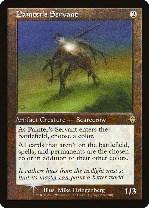Painter's Servant (JDG-001) - Judge Gift Cards 2023 Foil