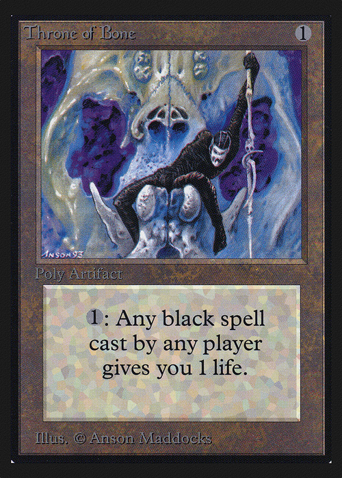 Throne of Bone (IE) (IED-) - Intl. Collectors' Edition