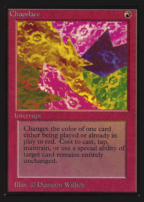 Chaoslace (IE) (IED-) - Intl. Collectors' Edition