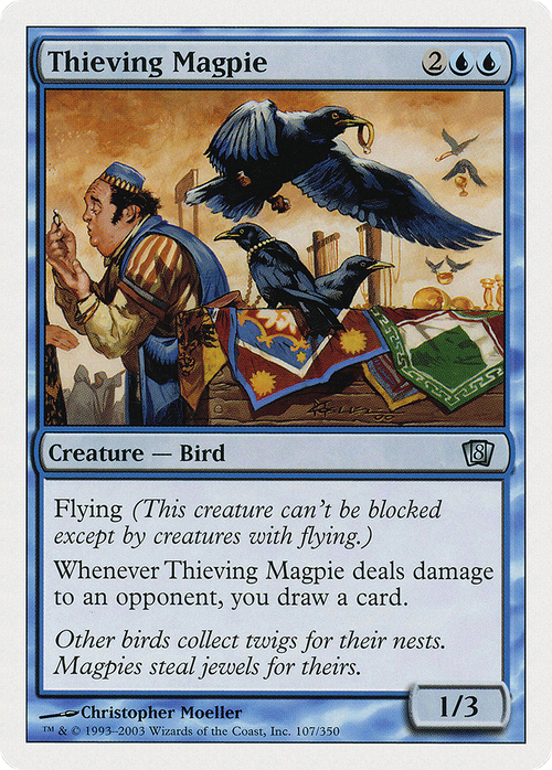 Thieving Magpie (8ED-107) - 8th Edition Foil
