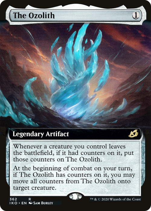 The Ozolith (Extended Art) (IKO-362) - Ikoria: Lair of Behemoths: (Extended Art) Foil
