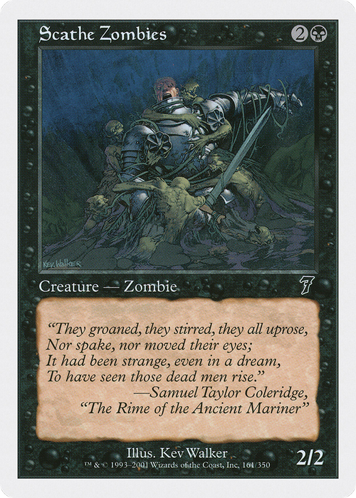 Scathe Zombies (7ED-161) - 7th Edition