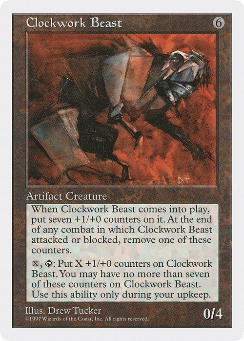 Clockwork Beast (5ED-) - Fifth Edition