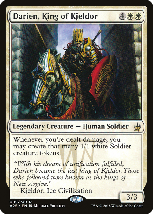 Darien, King of Kjeldor (A25-009) - Masters 25 Foil