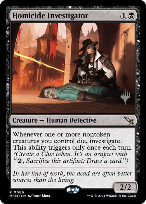 Homicide Investigator (PPMKM-086) - Murders at Karlov Manor Promos Foil