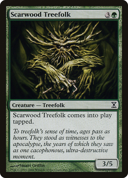 Scarwood Treefolk (TSP-214) - Time Spiral