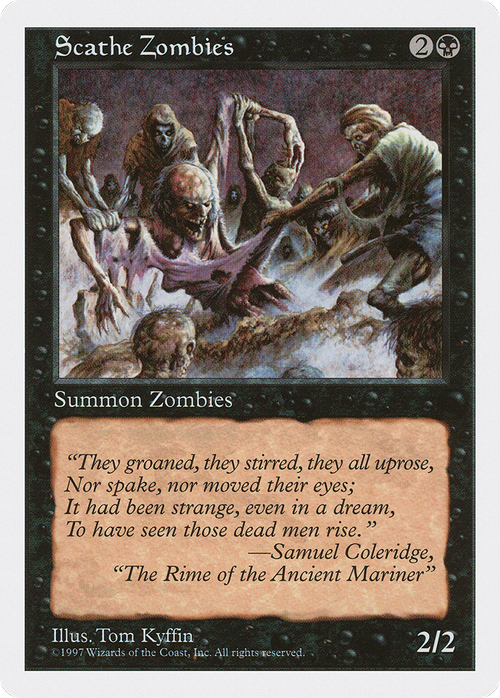 Scathe Zombies (5ED-) - Fifth Edition