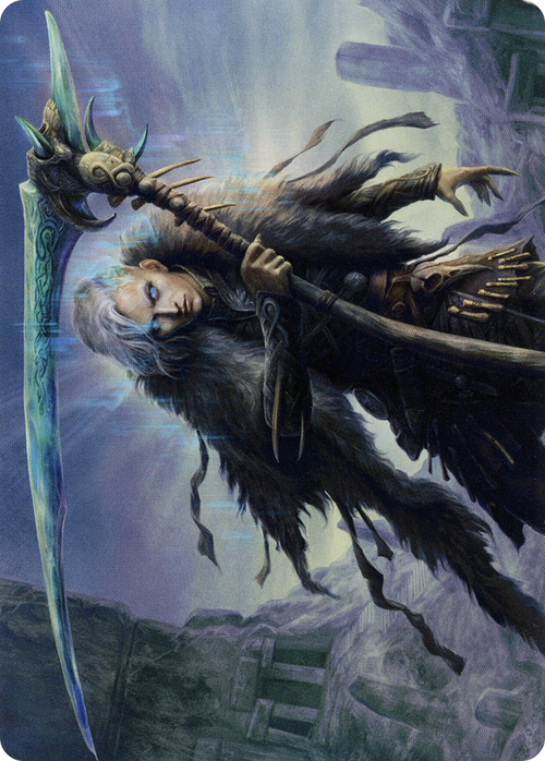 Egon, God of Death // Egon, God of Death (ASKHM-024) - Art Series: Kaldheim (Borderless) Foil