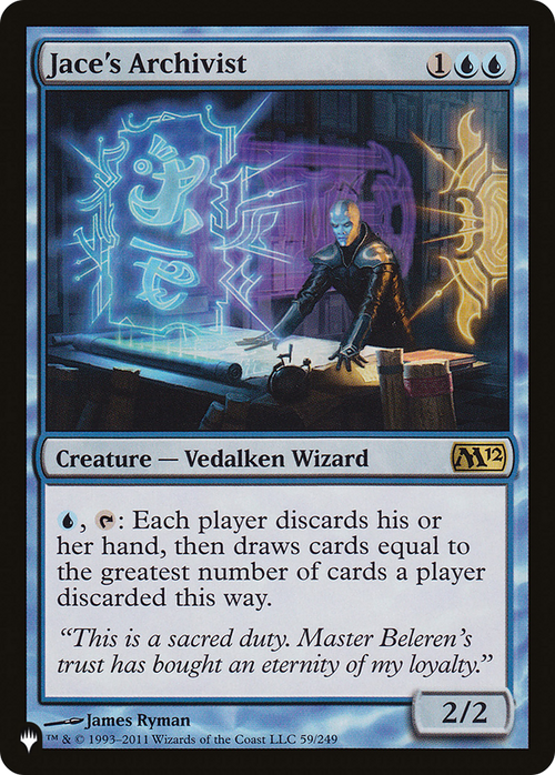 Jace's Archivist (LIST-59/249) - The List