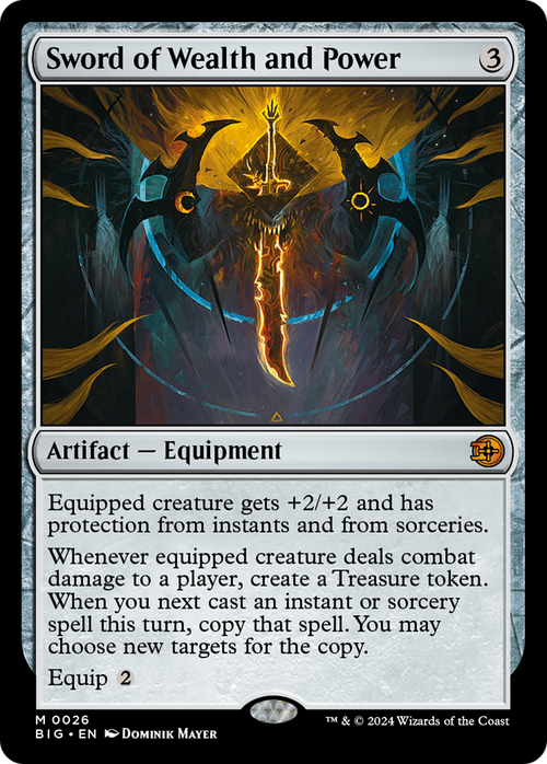 Sword of Wealth and Power (BIG-026) - The Big Score