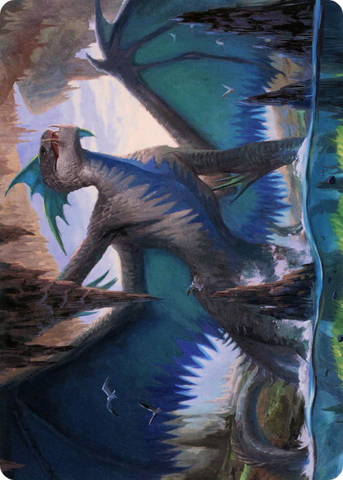 Murktide Regent // Murktide Regent (AMH2-020) - Modern Horizons 2 Art Series (Borderless)