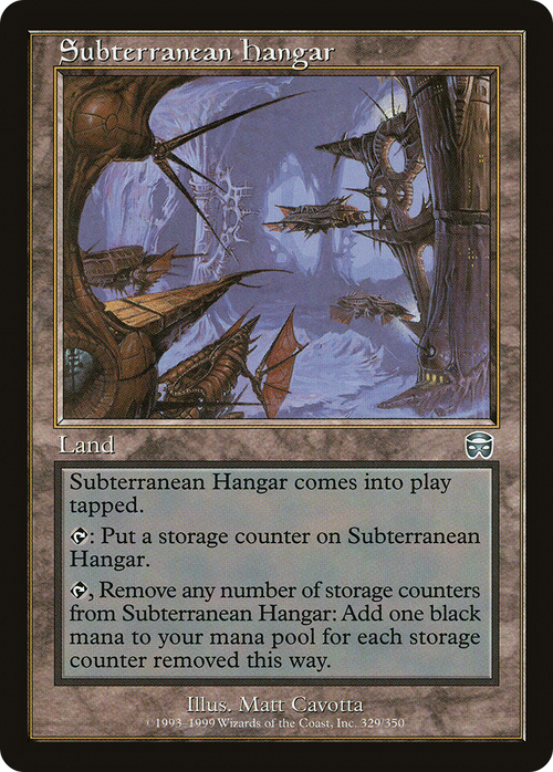 Subterranean Hangar (MMQ-329) - Mercadian Masques
