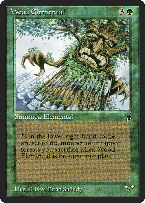 Wood Elemental (LEG-) - Legends