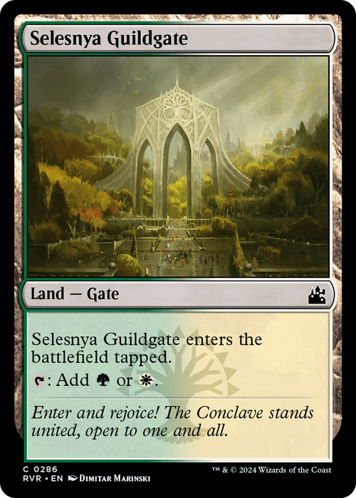 Selesnya Guildgate (RVR-286) - Ravnica Remastered Foil