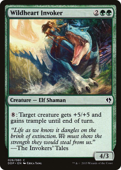 Wildheart Invoker (DDP-026) - Duel Decks: Zendikar vs. Eldrazi