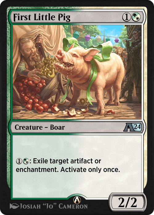 First Little Pig (YWOE-018) - Alchemy: Wilds of Eldraine
