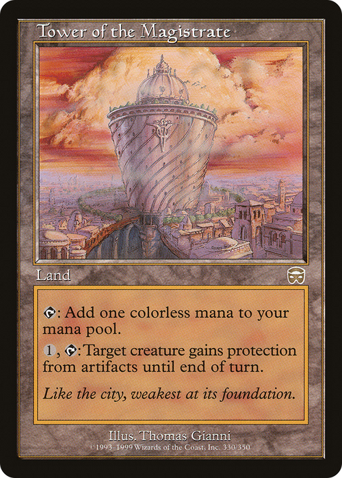 Tower of the Magistrate (MMQ-330) - Mercadian Masques