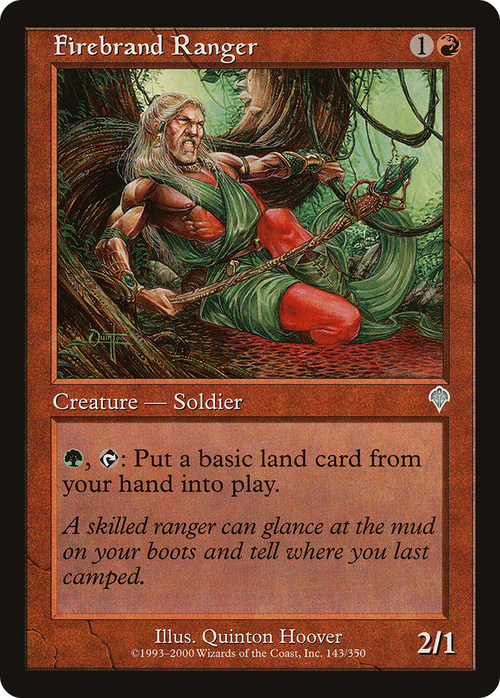 Firebrand Ranger (INV-143) - Invasion Foil