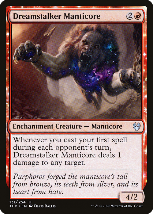 Dreamstalker Manticore (THB-131) - Theros Beyond Death: (enchantment)