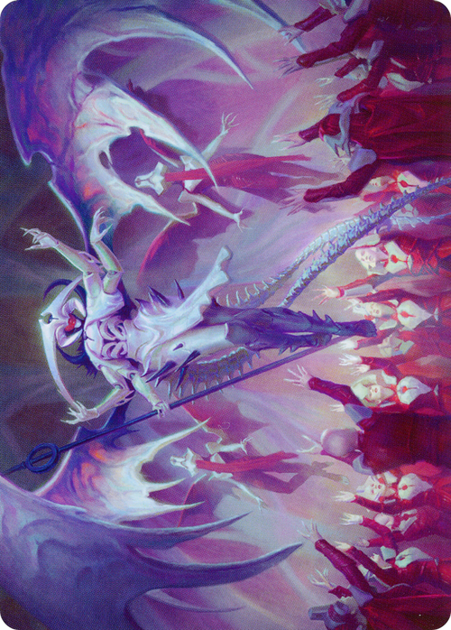 Atraxa, Grand Unifier // Atraxa, Grand Unifier (AONE-045) - Phyrexia: All Will Be One Art Series (Borderless) Foil