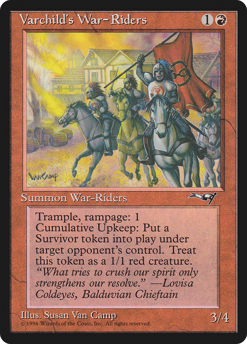 Varchild's War-Riders (ALL-122) - Alliances