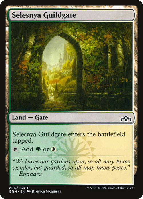 Selesnya Guildgate (256) (GRN-256) - Guilds of Ravnica