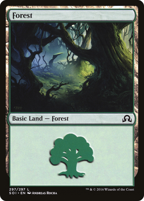 Forest (297) (SOI-297) - Shadows over Innistrad Foil