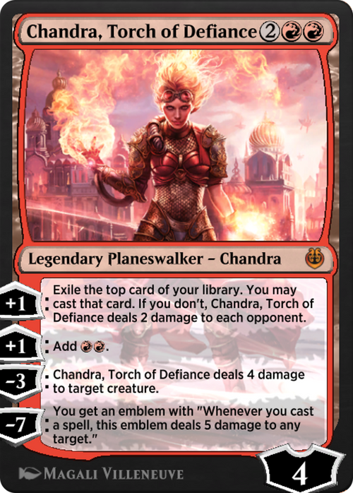 Chandra, Torch of Defiance (KLR-117) - Kaladesh Remastered