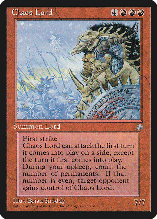 Chaos Lord (ICE-) - Ice Age