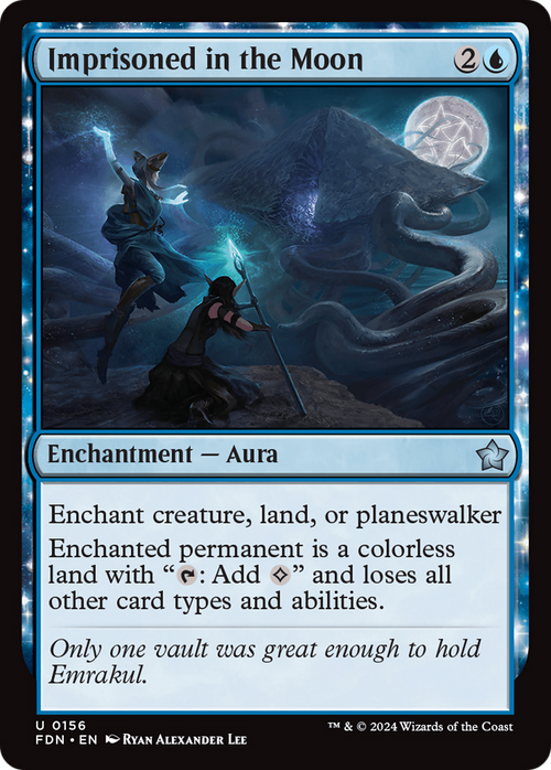 Imprisoned in the Moon (FDN-156) - Foundations: (enchantment)