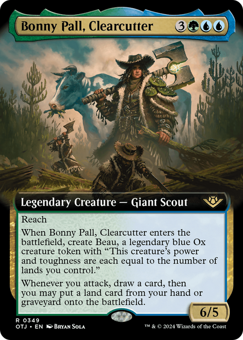 Bonny Pall, Clearcutter (Extended Art) (OTJ-349) - Outlaws of Thunder Junction: (Extended Art) Foil