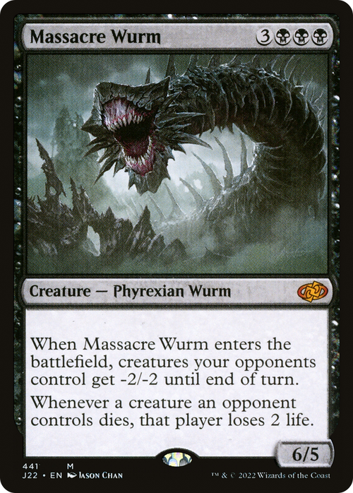 Massacre Wurm (J22-441) - Jumpstart 2022