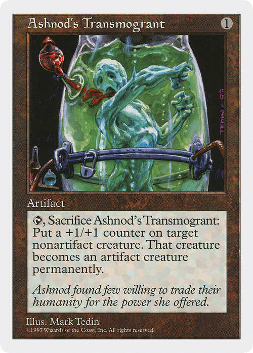 Ashnod's Transmogrant (5ED-) - Fifth Edition