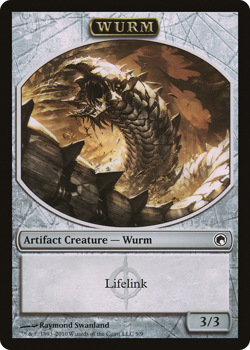 Wurm Token (9) (SOM-009) - Scars of Mirrodin Tokens