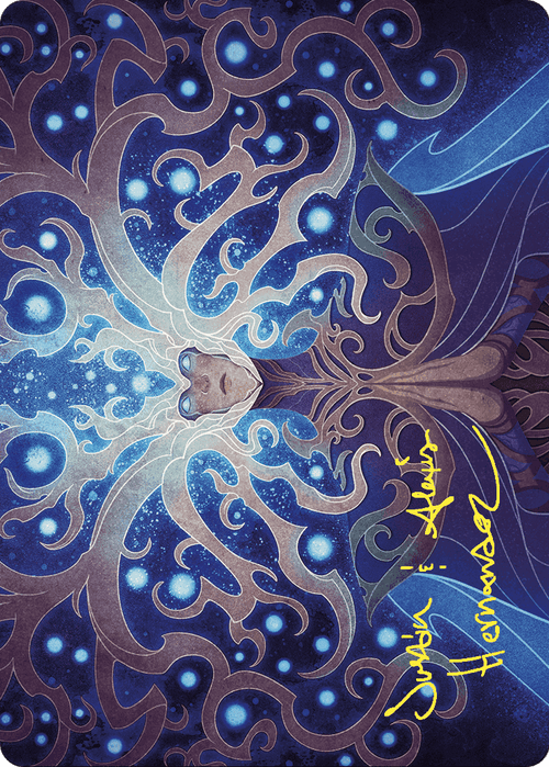 Omniscience // Omniscience (AWOE-068) - Wilds of Eldraine Art Series (Borderless) Foil