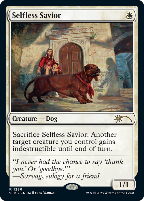 Selfless Savior (SLD-1286) - Secret Lair Drop
