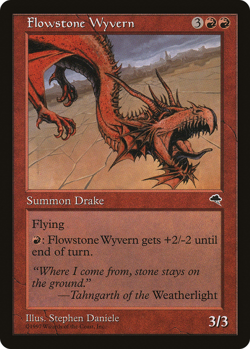 Flowstone Wyvern (TMP-176) - Tempest