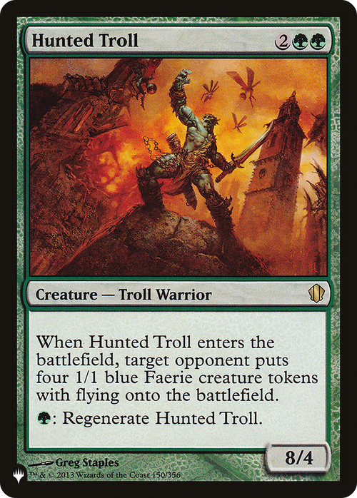 Hunted Troll (LIST-C13-150) - The List
