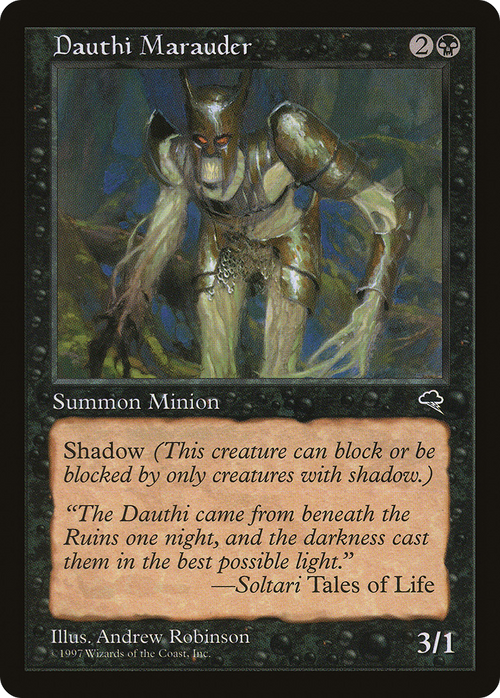 Dauthi Marauder (TMP-123) - Tempest