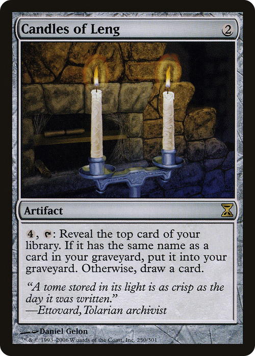 Candles of Leng (TSP-250) - Time Spiral Foil