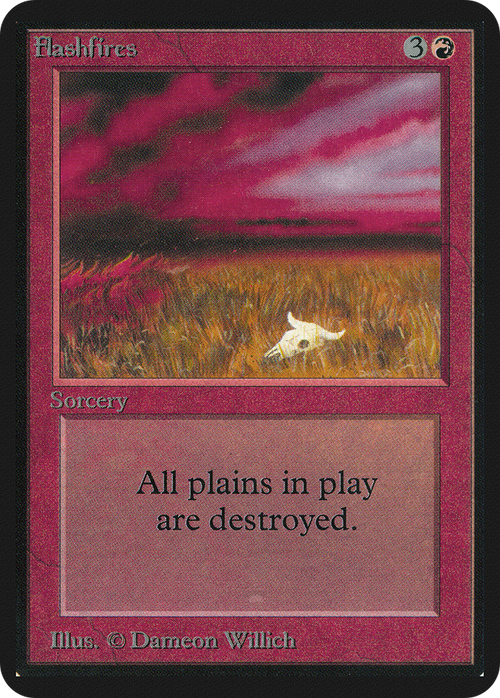 Flashfires (LEA-) - Limited Edition Alpha