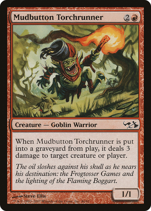 Mudbutton Torchrunner (EVG-046) - Duel Decks: Elves vs. Goblins